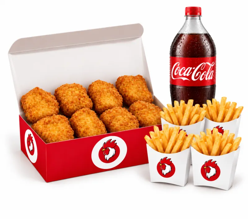 Box Nuggets Normal (8 pieces)